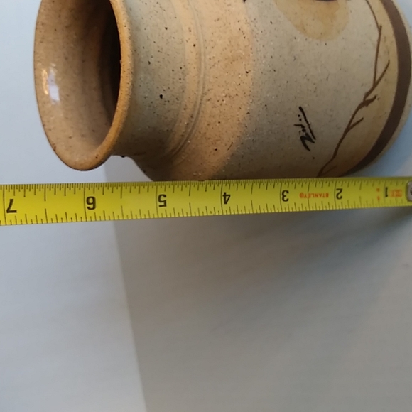 Art Decor Kokopelli Pottery Vase - Picture 11 of 13